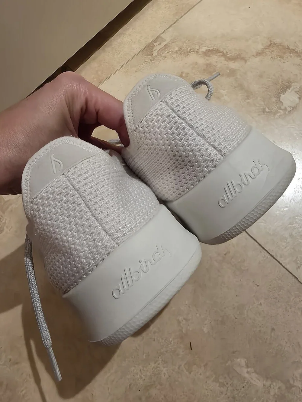 Women's AllBirds White Tree Runners Size 9 Very Good Lightly Used Condition